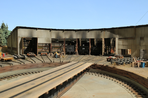 Model turntable