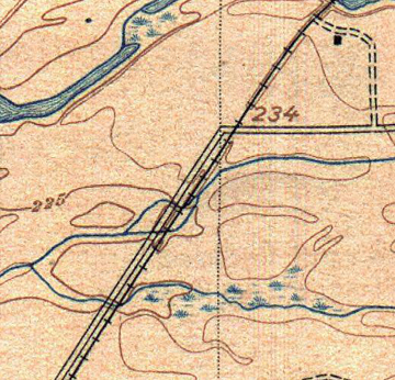 1915 USGS map