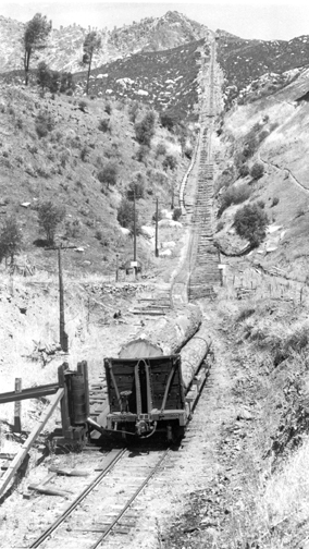 Bottom of the incline