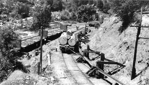Bottom of incline