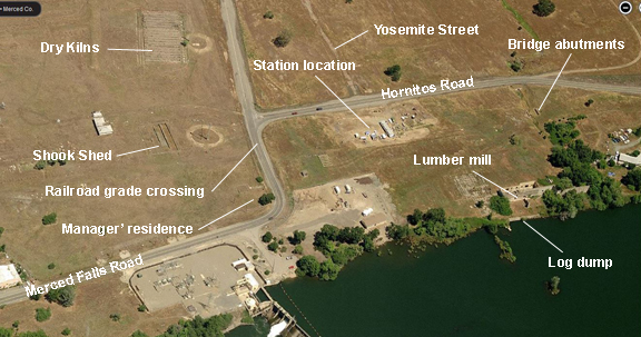 Merced Falls aerial
