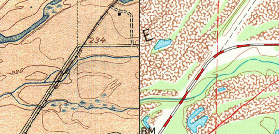 Snelling highway map